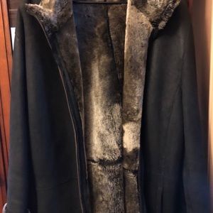 PRADA vintage shearling coat